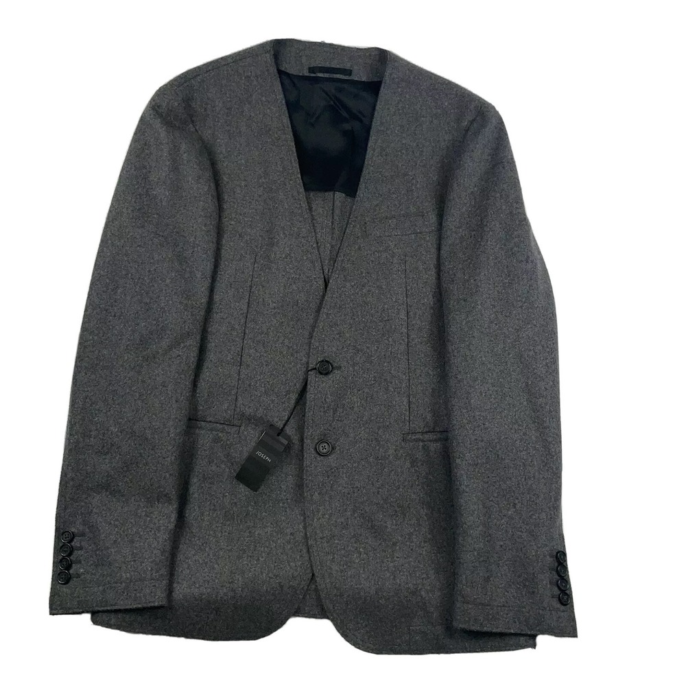 JOSEPH Unstructured No Lapel Wool‎ Blazer Size Mens 36R NWT